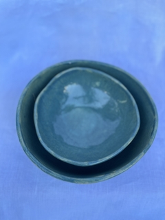 Kit bowl, feito a mão em cerâmica. - Com Coração