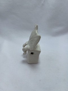 Folhinha do Bem em cerâmica, feita à mão. - comprar online