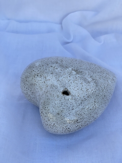 Coração 3D decorativo/difusor, feito à mão em cerâmica. - comprar online