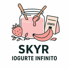 3 em 1: Kefir de Leite + Iogurte Infinito + Scoby