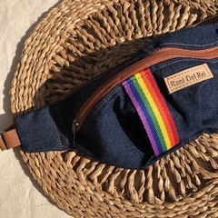 Pochete Jeans Arco-íris 1 na internet