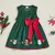 Vestido de veludo de Natal Menina - loja online