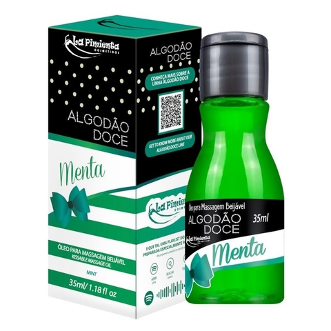 ÓLEO BEIJÁVEL ALGODÃO DOCE - MENTA