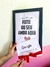 Quadro + envelope pesquisa Google