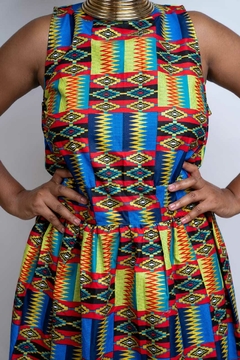 Vestido Afro Rainha Yennenga na internet