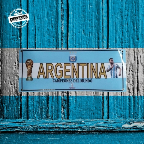 Argentina - Campeones del Mundo Bandera