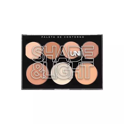 PALETA DE CONTORNO SHADE & LIGHT - UNI MAKEUP