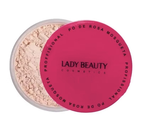 PÓ SOLTO DE ROSA MOSQUETA - LADY BEAUTY