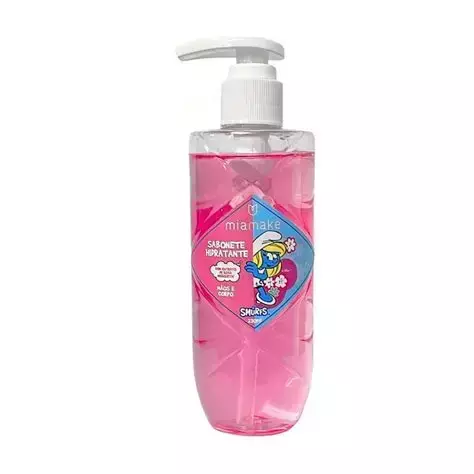SABONETE CORPORAL E PARA MÃOS SMURFS MIA MAKE – LIMPEZA SUAVE COM UM TOQUE DIVERTIDO