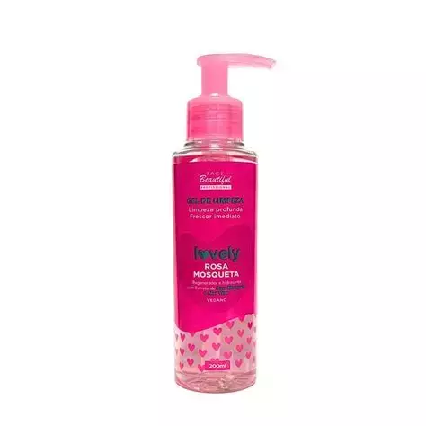 GEL DE LIMPEZA FACIAL ROSA MOSQUETA – LIMPEZA SUAVE COM PODER DE REGENERAÇÃO