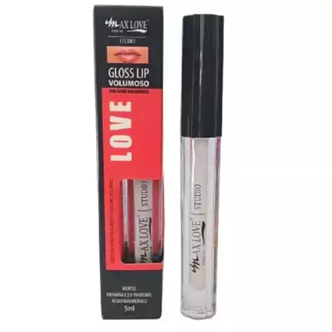 GLOSS VOLUMOSO MAX LOVE – LÁBIOS MAIS CHEIOS, HIDRATADOS E COM MUITO BRILHO