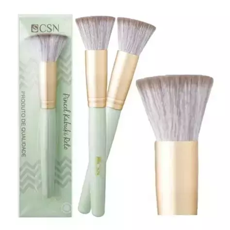 PINCEL KABUKI RETO CSN – COBERTURA UNIFORME COM ACABAMENTO IMPECÁVEL