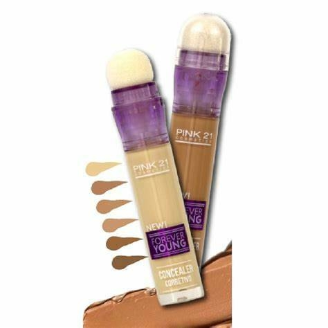 CORRETIVO FOREVER YOUNG PINK 21 – COBERTURA SUAVE, EFEITO NATURAL E PELE ILUMINADA