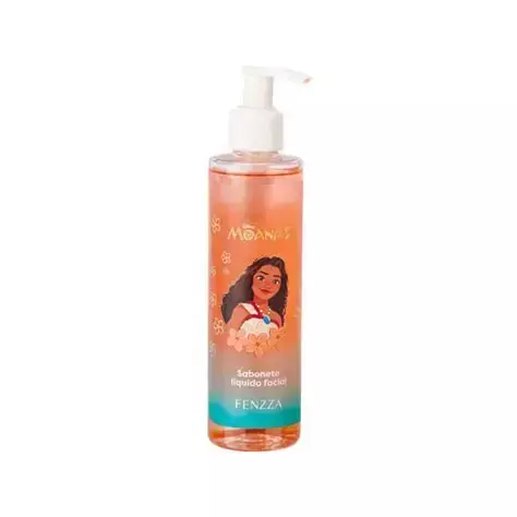 SABONETE LÍQUIDO FACIAL MOANA FENZZA: LIMPEZA SUAVE E HIDRATAÇÃO MARINHA