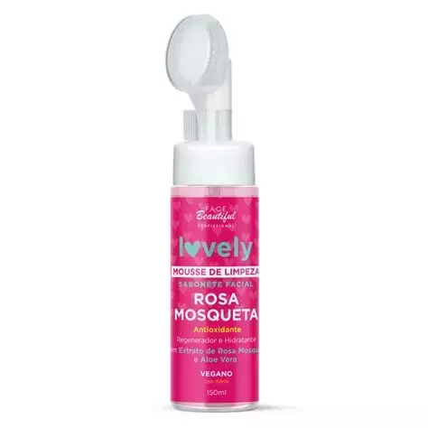 MOUSSE FACIAL ROSA MOSQUETA FACE BEAUTY – NUTRIÇÃO SUAVE E PELE RENOVADA