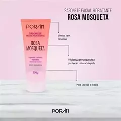 SABONETE FACIAL HIDRATANTE ROSA MOSQUETA PORAN: LIMPEZA SUAVE E HIDRATAÇÃO PROFUNDA na internet