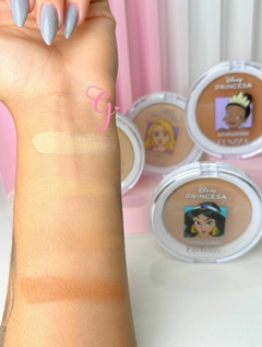 ✨ PÓ COMPACTO DAS PRINCESAS – ACABAMENTO REAL DA FENZZA ✨ - Guimaraesmakeupp