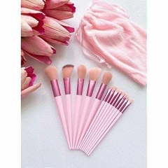 KIT DE PINCÉIS COM 13 PINCÉIS – COMPLETO PARA UMA MAKE PERFEITA - Guimaraesmakeupp