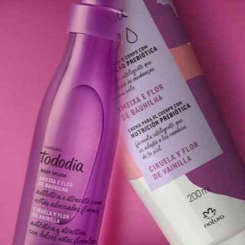 Combo Ameixa e Flor de Baunilha Natura