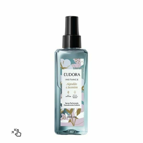 Body Spray Colônia Algodão e Jasmim Instance 200ml