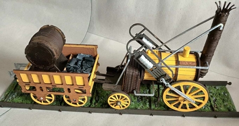 Locomotiva Stephenson's Rocket Kit para montar - nauticurso