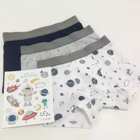 Boxer Espacio (pack 3)