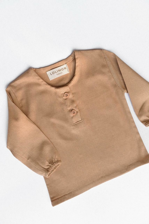 Blusa clásica Lino