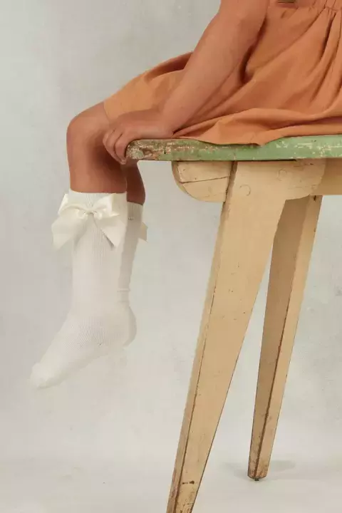 Media tres cuartos moñito - comprar online