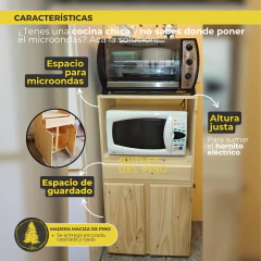 Organizador portamicroondas - tienda online