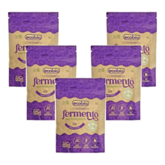 KIT - 5 Fermentos Em Pó Não Transgênicos E Sem Glúten Ecobio 500g - comprar online