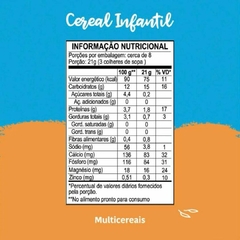 Cereal Infantil Papapa Multicereais - 170g