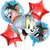 Blister Set 5 Globos Tom y Jerry - comprar online