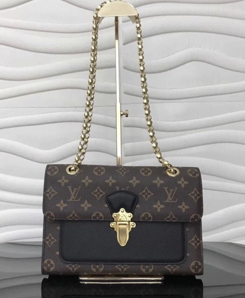 Bolsa Louis Vuitton Victoire Preta Italiana