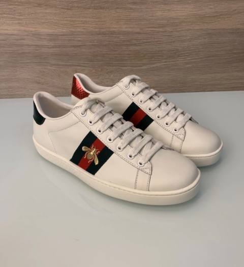 Tênis Gucci Ace Abelha Italiana