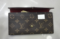 Carteira Louis Vuitton Sarah Vermelha Italiana na internet