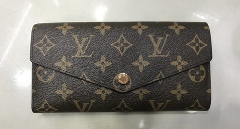 Carteira Louis Vuitton Sarah Marrom Italiana