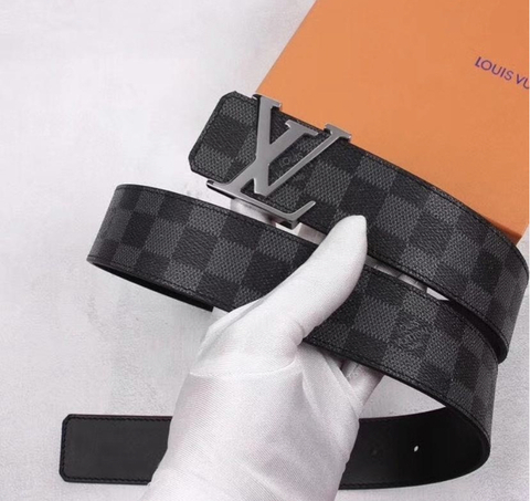 Cinto Louis Vuitton Damier Graphite Masculino Italiana