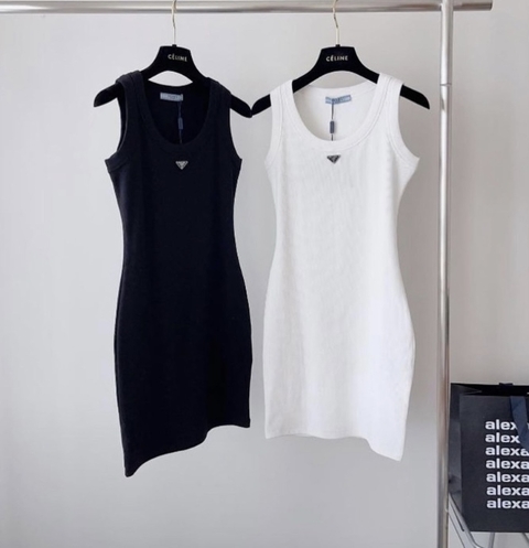 Vestido Prada Longo Italiana