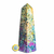 Obelisco Safira com Rubi no Coríndon Lapidação Manual 19,8cm