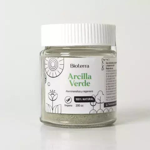 Arcilla Facial Patagónica Natural Verde 200cc