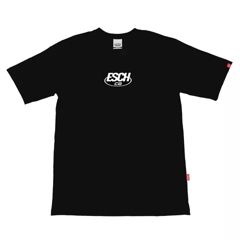 Camiseta Esch BOX LOGO BLACK
