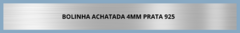 Banner da categoria Bolinha Achatada 4mm Prata 925