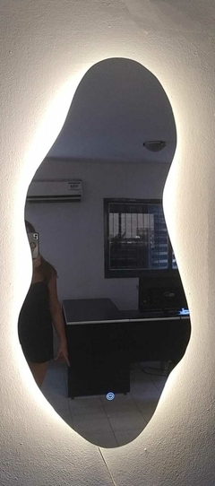 Espejo Led Touch Nube 55x120cm - Retroiluminado Luz Cálida, Fría y Neutra - comprar online