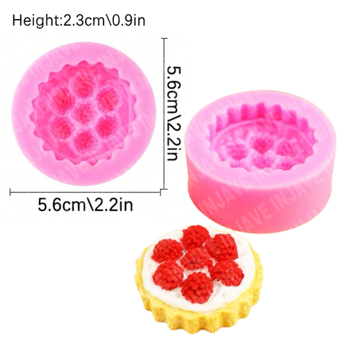 Molde Silicon Mini Tarta
