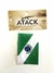 Emblema bordado da bandeira do Estado do Paraná. 8,2 X 5,2 cm. Termocolante. Novo! Barato!