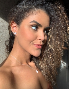 Conjunto Coração Micro Zircônias | CJ008 na internet