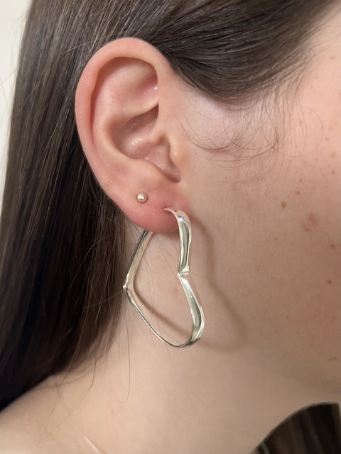 Brinco Argola Coração | BR117