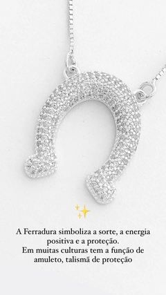 Gargantilha Ferradura | GA078 na internet