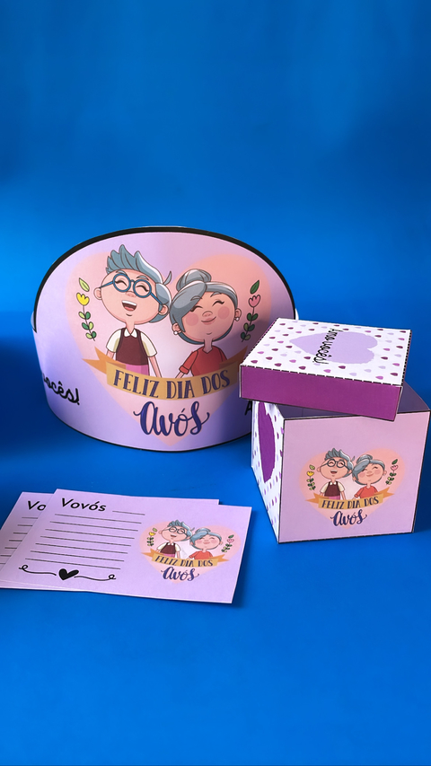 KIT DIA DOS AVÓS - LEMBRANCINHAS