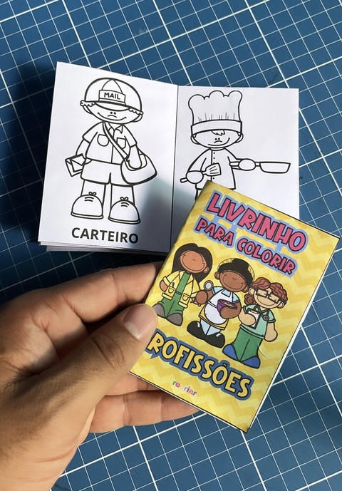 DIA DO TRABALHADOR - LIVRINHO PARA COLORIR